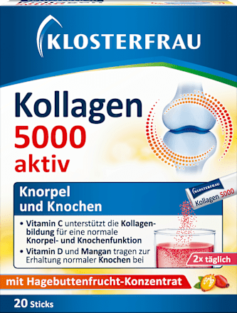 Klosterfrau Collageen 5000 actieve sticks 20 stuks, 80 g