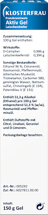 Mobilind Franzbranntwein Aktiv Gel Latschenkiefer, 150 g