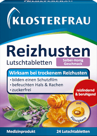 Hoesttabletten met salie en honing, 24 stuks