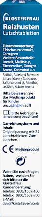 Reizhusten Lutschtabletten, 24 St