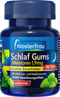 KLOSTERFRAU Schlaf Gums Intens Melatonin 1,9mg, 30 St, 69,3 g