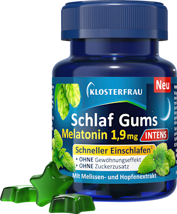 Slaapgums Intens Melatonine 1,9 mg, 30 stuks