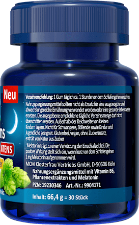 Schlaf Gums Intens Melatonin 1,9mg, 30 St