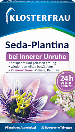 Seda-Plantina Innerlijke Rusteloosheid Tabletten, 30 stuks