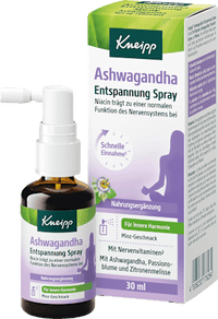 Ashwagandha Entspannungsspray, 30 ml
