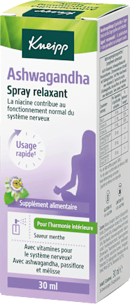 Ashwagandha Entspannungsspray, 30 ml