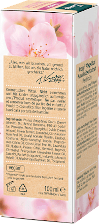 Badeöl Mandelblüten Hautzart, 100 ml