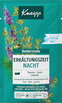 Badesalz Erkältungszeit Nacht, 60 g