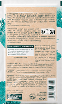 Badesalz Goodbye Stress, 60 g
