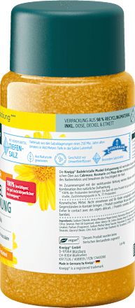 Badesalz Muskel Entspannung, 600 g