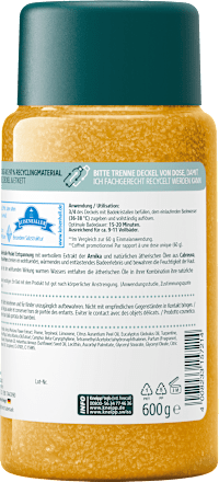 Badesalz Muskel Entspannung, 600 g