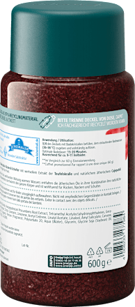 Badesalz Rücken & Schulter, 600 g