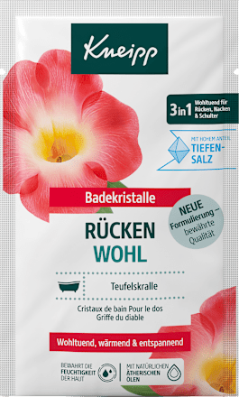 Badesalz Rücken Wohl, 60 g Kneipp