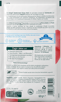 Badesalz Rücken Wohl, 60 g Kneipp
