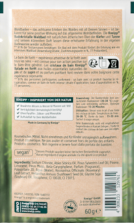 Badesalz Waldbad, 60 g