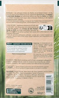 Badesalz Waldbad, 60 g
