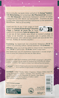 Badesalz Winterliebling, 60 g Kneipp