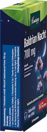 Baldrian Nacht 700mg Tabletten, 30 St