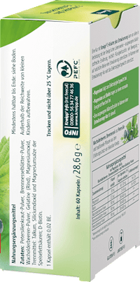 Entwässerung 3-Kräuter Plus Kapseln 60 St, 28,6 g