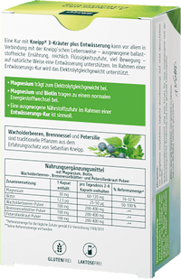 Entwässerung 3-Kräuter Plus Kapseln 60 St, 28,6 g