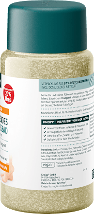 Fußbadekristalle vitalisierend, 600 g