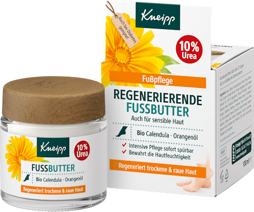 Fußbutter Calendula & Orangenöl, 100 ml