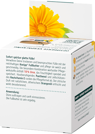 Fußbutter Calendula & Orangenöl, 100 ml