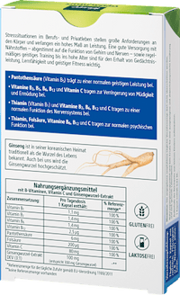 Gedächtnis + Konzentration Kapseln 30 St, 15 g