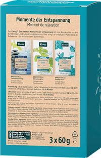 Geschenkset "Momente der Entspannung" 3tlg, 1 St Kneipp