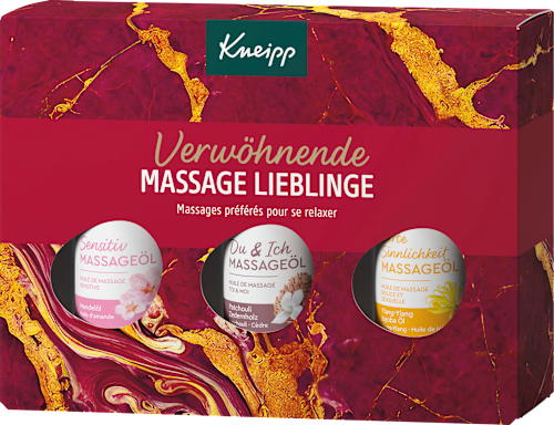Cadeauset Verwenmassage Favorieten 3-delig, 1 stuk