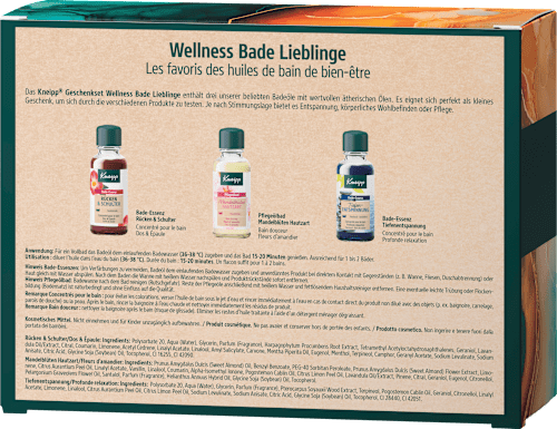 Geschenkset Wellness Bade Lieblinge 3tlg, 1 St Kneipp