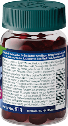 Gute Nacht Gummies 30 St, 81 g