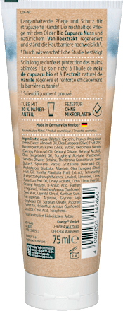 Handcreme repair Winterpflege, Cupuaco Nuss & Vanille, 75 ml