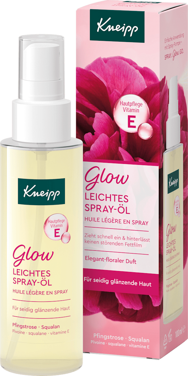 Körperöl leichtes Spray-Öl Glow, 100 ml