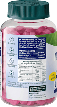 Magnesium + B12 Gummis 60 St, 216 g