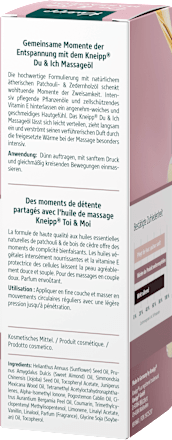 Massageöl Du & Ich, 100 ml