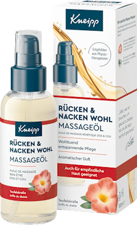 Massageolie rug &amp; nek welzijn, 100 ml