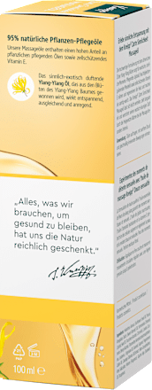 Massageöl Zarte Sinnlichkeit, 100 ml