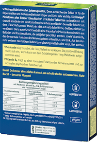 Melatonine Plus Tabletten 30 stuks, 15,3 g