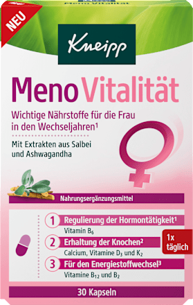 Meno Vitalität Kapseln 30 St, 17 g