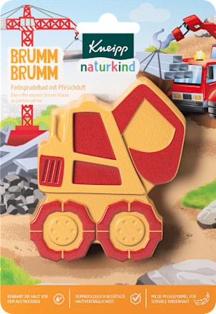 Kinder Badezusatz Farbsprudelbad Brumm Brumm, 1 St