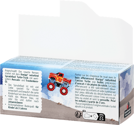 Kinder Badezusatz Sprudelbad Turbo Truck, 2 St