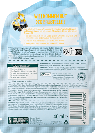 Bubbelbad Brumm Brumm, 40 ml