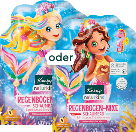 Regenboog Zeemeermin Bubbelbad, 40 ml
