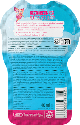 Vlinderfee Bubbelbad, 40 ml