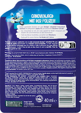 Schaumbad Tatütata, 40 ml