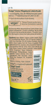 Pflegedusche Lebensfreude, Reisegröße, 50 ml
