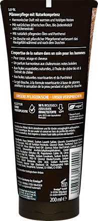 Krachtige 3-in-1 douchegel voor mannen, 200 ml