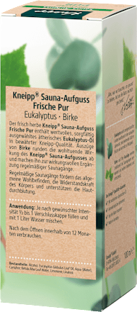 Sauna-infusie eucalyptusberk, 100 ml