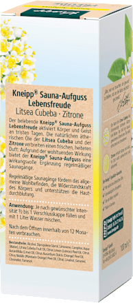Sauna-infusie levensvreugde, 100 ml